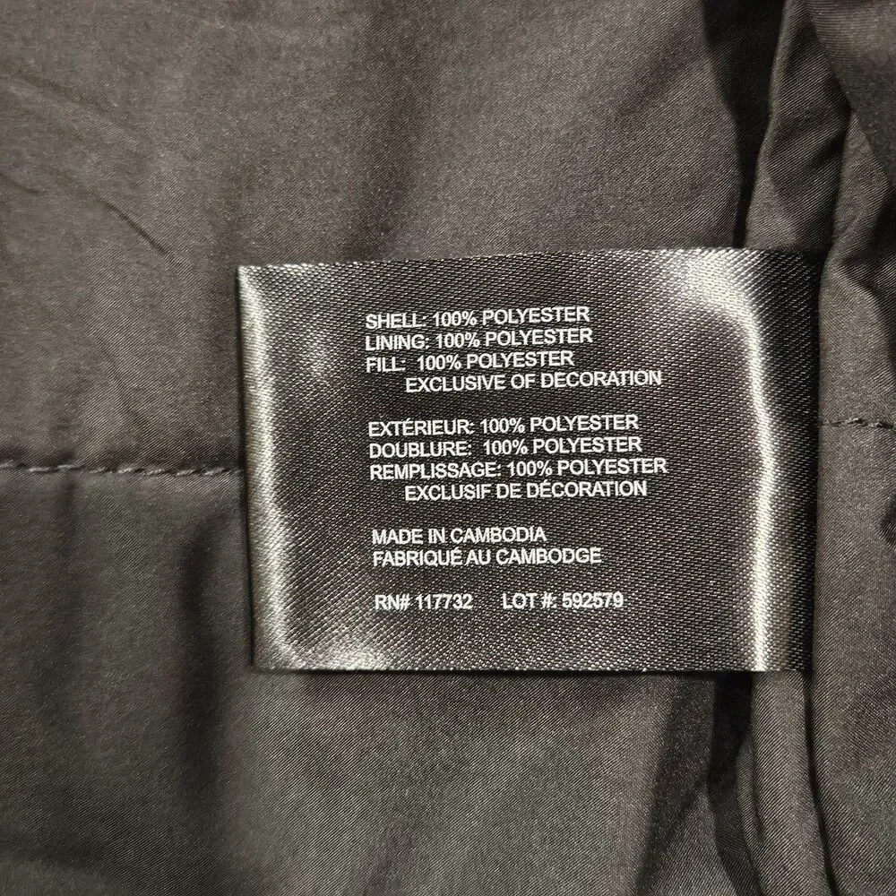 Colorado Clothing Men's Faux‎ Wool Flannel Jacket Heavyweight, Black, Small